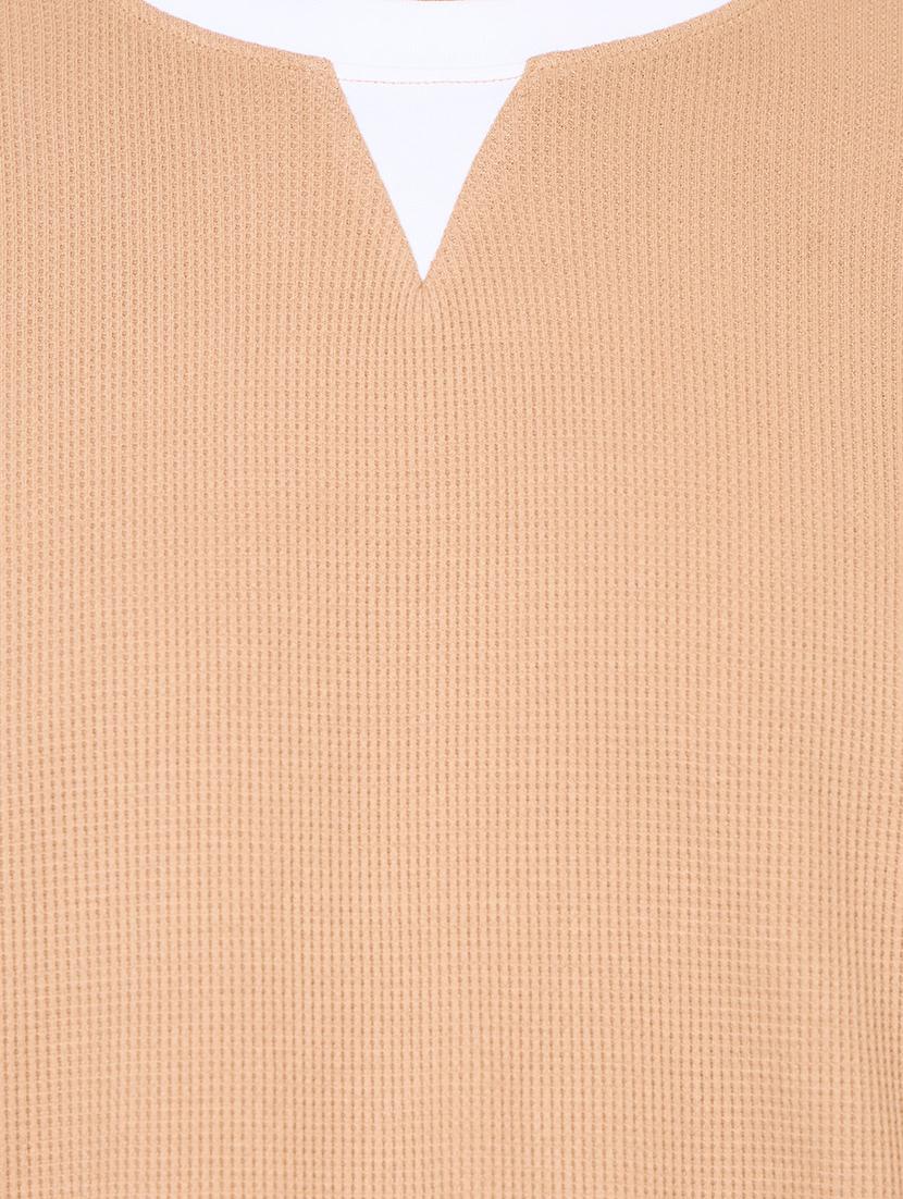 men's solid oversized t-shirt - 20508037 - Standard Image - 3
