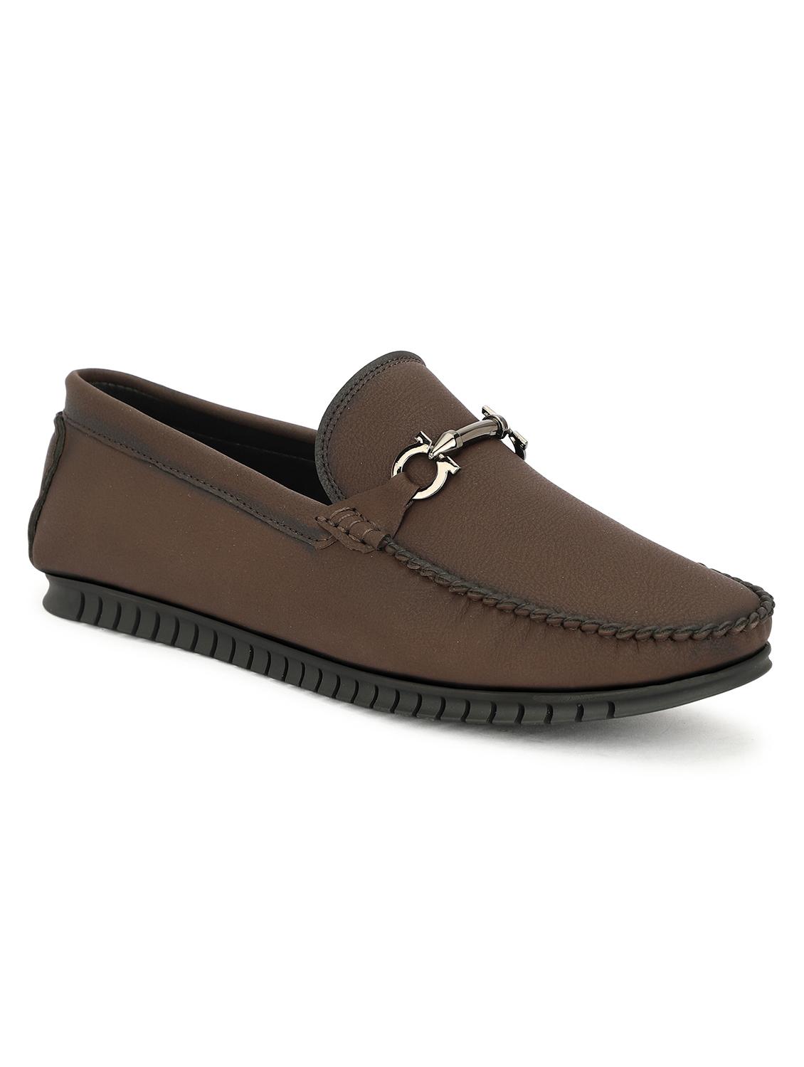 men solid taupe slip on moccasin - 20508727 - Zoom Image - 0