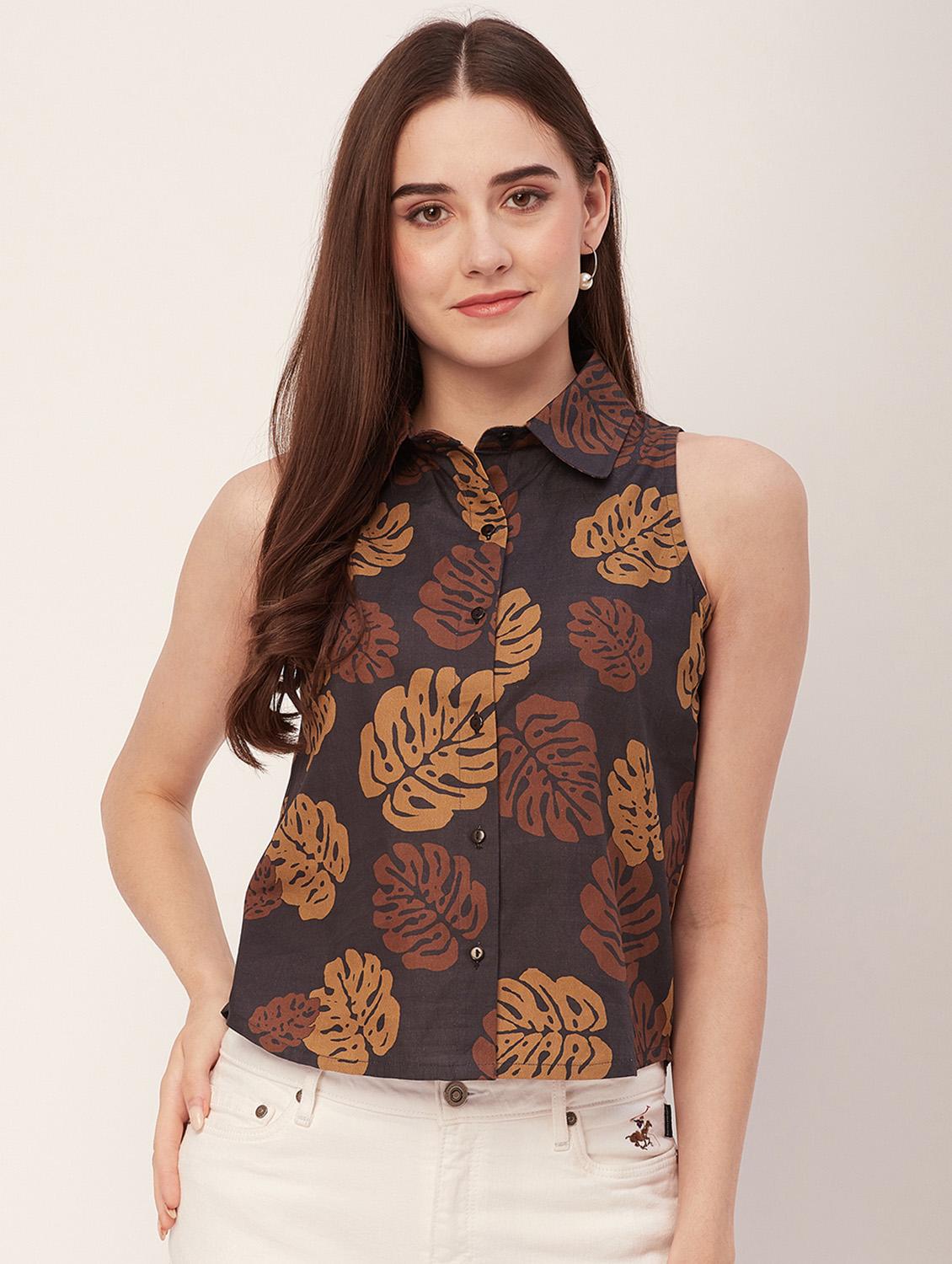 women printed top - 20508895 - Zoom Image - 0