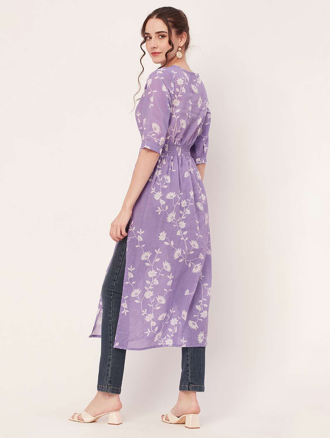 Women Printed Straight Top