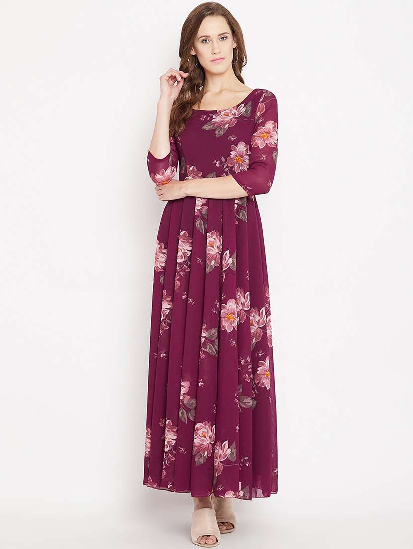 women printed maxi dress - 20509158 -  Zoom Image - 0