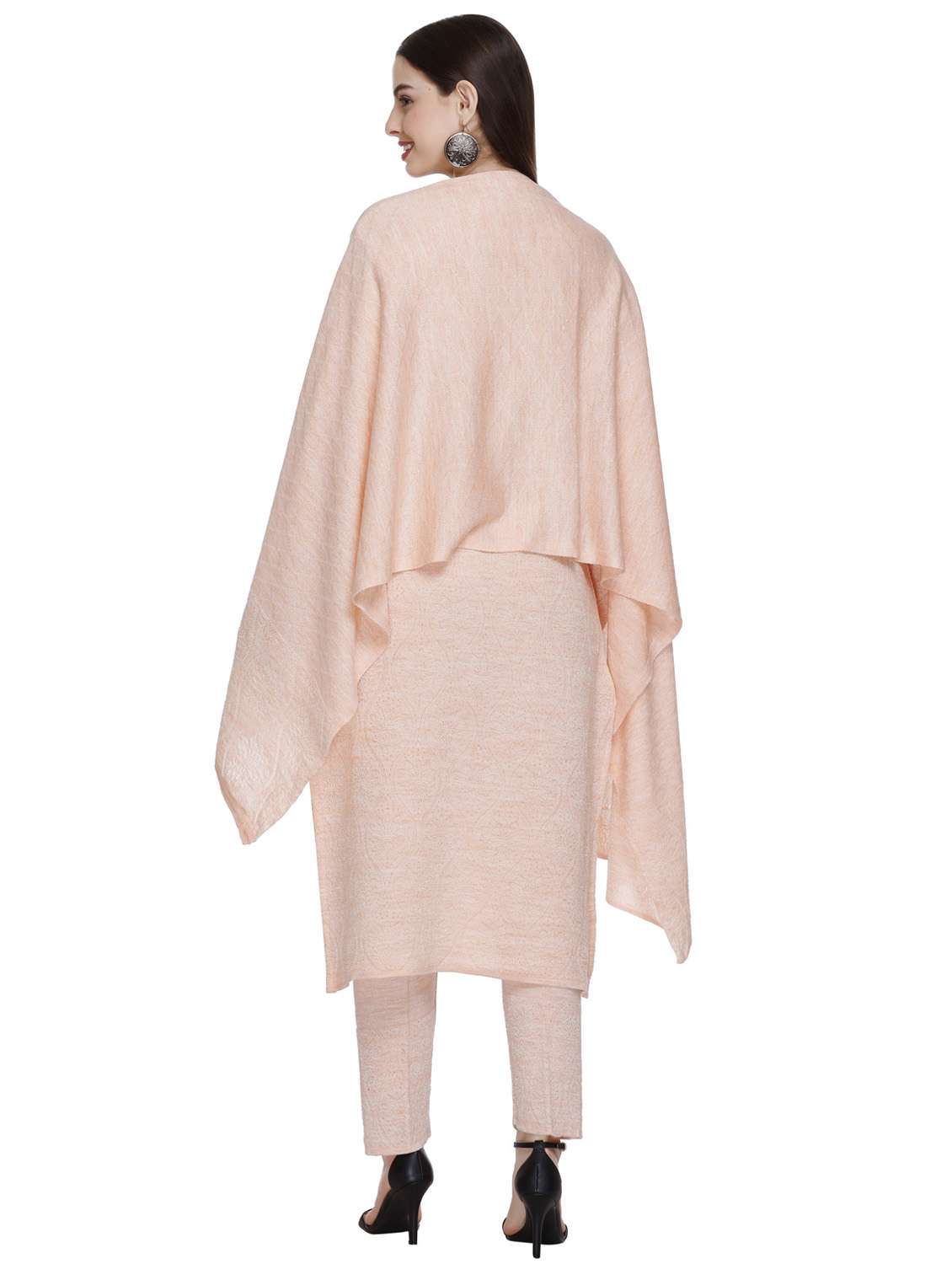 women self design wool suit set with dupatta - 20509510 - Standard Image - 5