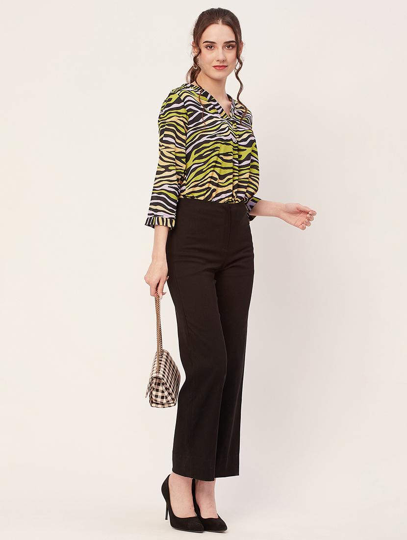 women printed regular shirt - 20509543 - Standard Image - 5