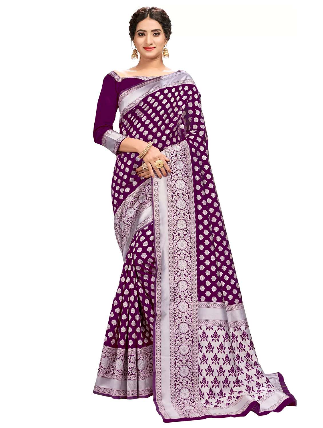 women's banarasi saree - 20510054 -  Zoom Image - 0