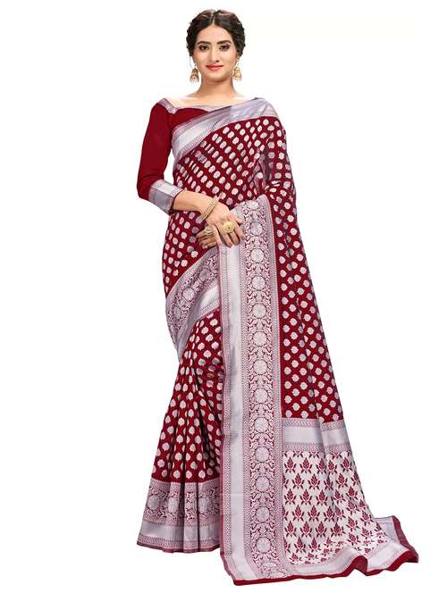 women's banarasi saree - 20510058 -  Standard Image - 0