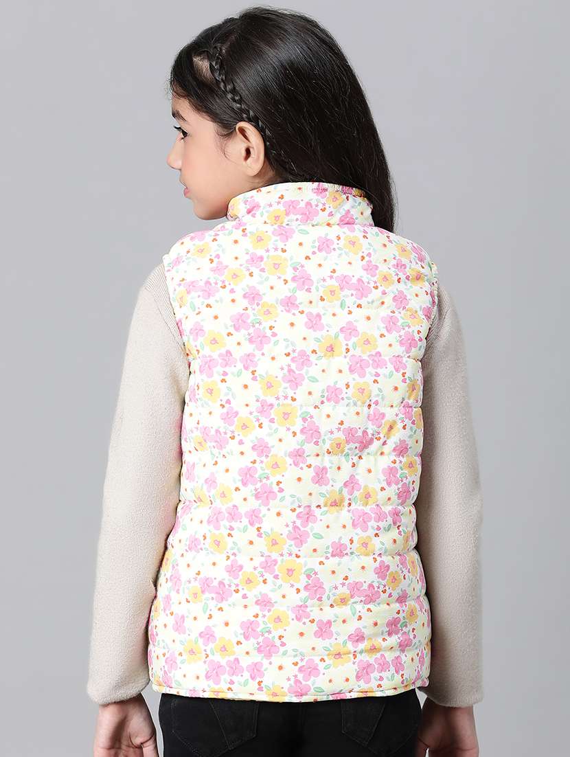 girl sleeveless bomber jacket - 20511239 - Standard Image - 3