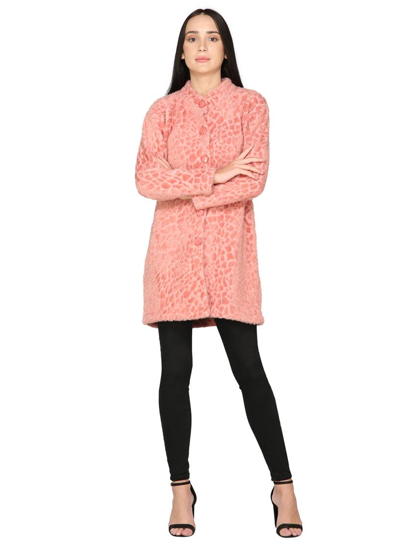 rosewater self designed woolen coat - 20511770 - Standard Image - 3