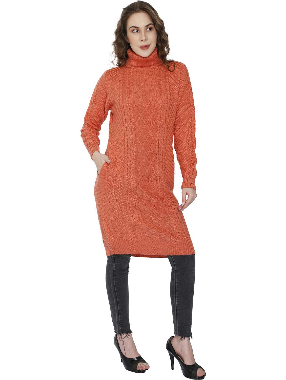 women knitted dress - 20512272 - Zoom Image - 0