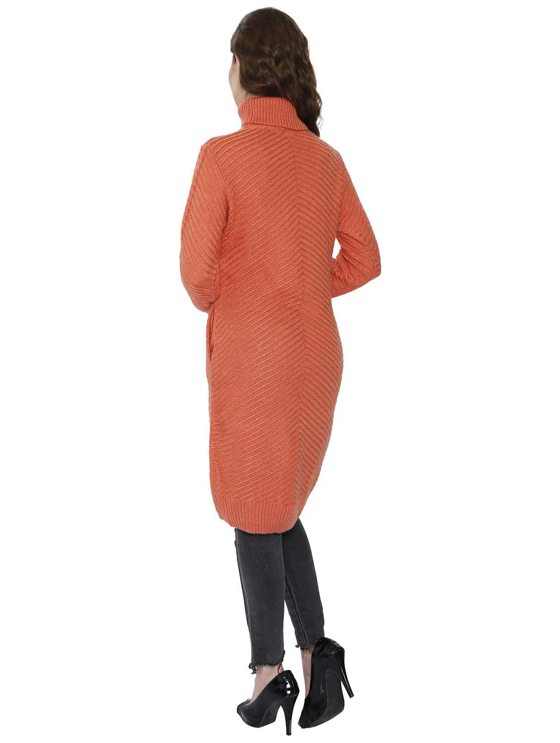 women knitted dress - 20512272 - Standard Image - 3