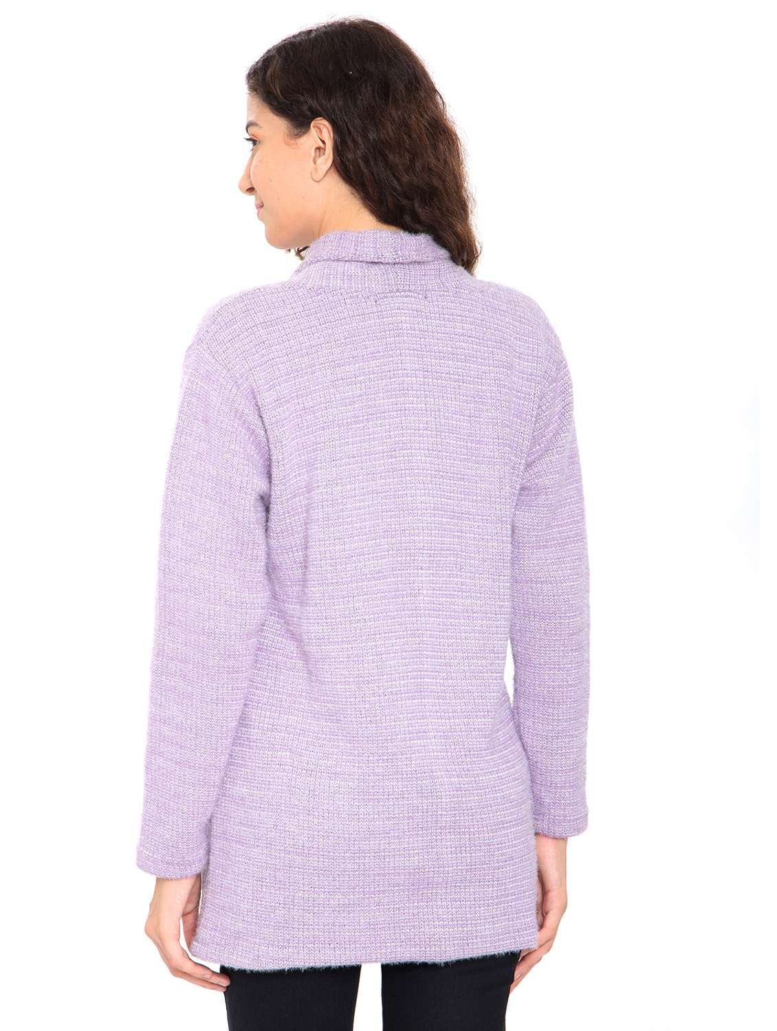 women woollen cardigan - 20512302 - Standard Image - 3