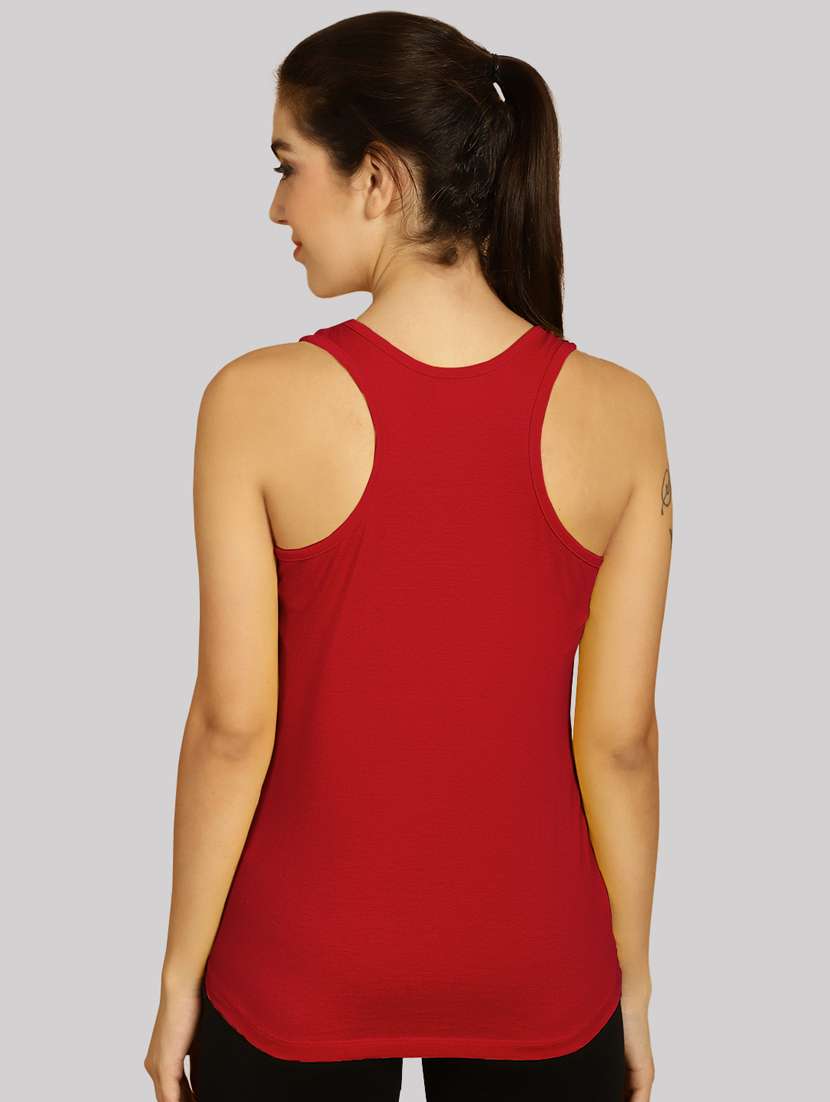 women solid tank top - 20517582 - Standard Image - 3