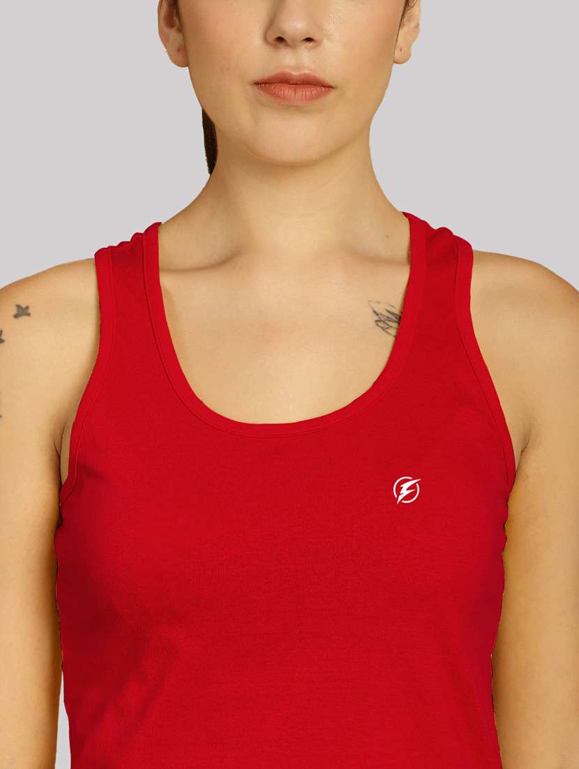 women solid tank top - 20517582 - Standard Image - 5