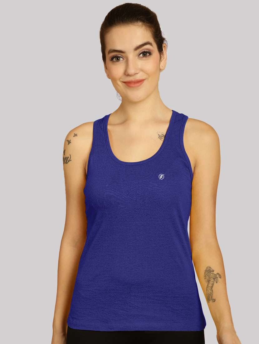 women solid tank top - 20517584 - Zoom Image - 0