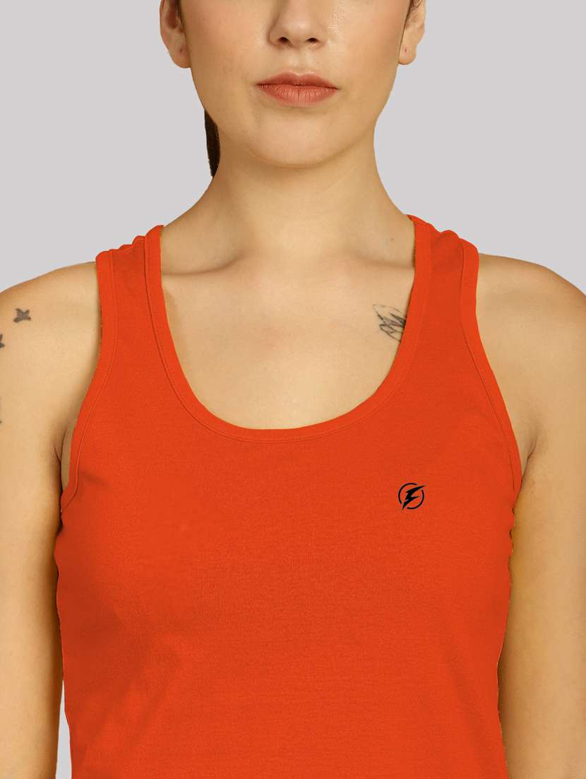 women solid tank top - 20517586 -  Standard Image - 5
