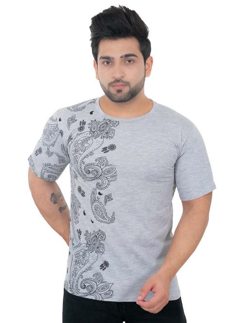 grey polyester tshirt - 20519722 -  Standard Image - 0