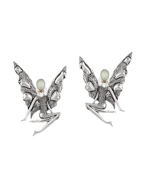 silver plated simbrella earring - 20520279 -  Standard Image - 0