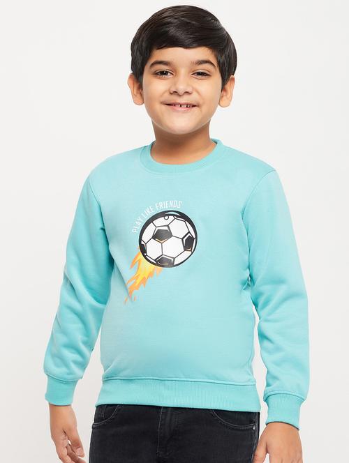 boys long sleeved front print sweatshirt - 20522061 -  Standard Image - 0