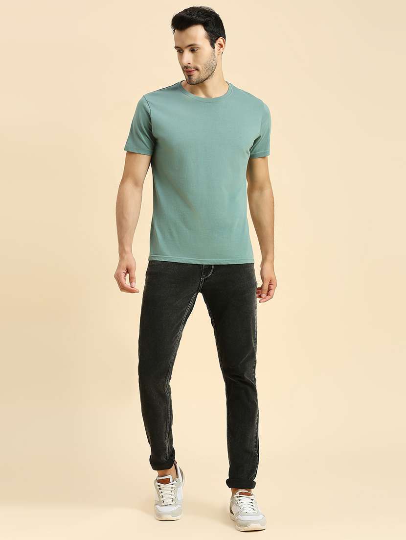 mens slim fit plain jeans - 20522482 -  Standard Image - 3