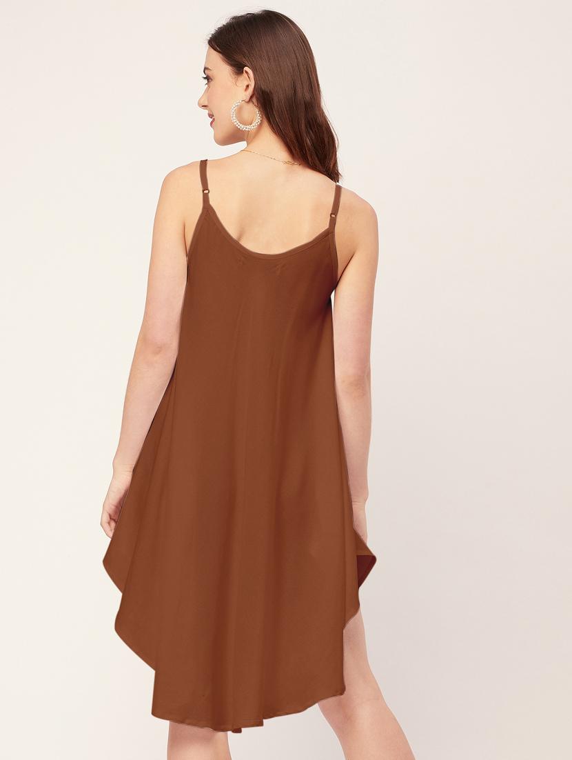 women asymmetric dress - 20533722 - Standard Image - 3