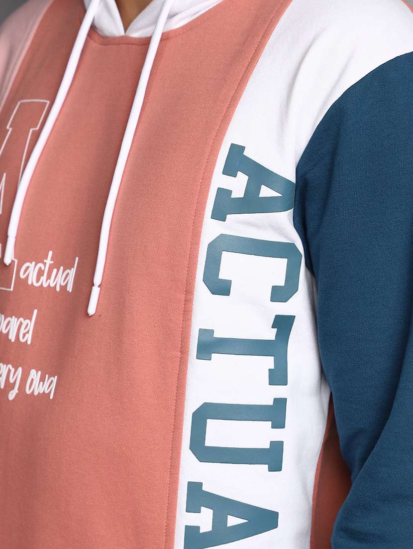 men color block cotton sweatshirt - 20534145 -  Standard Image - 5