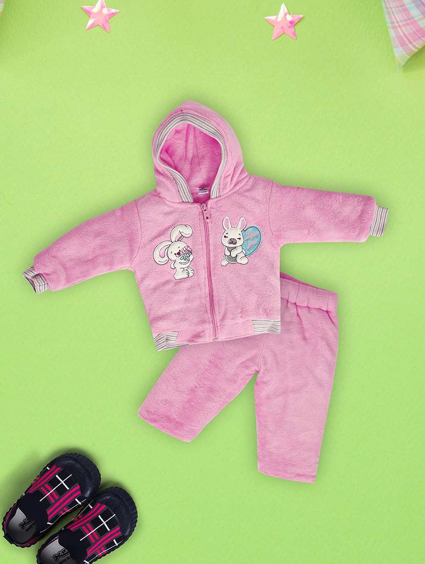 boys solid with work full length set