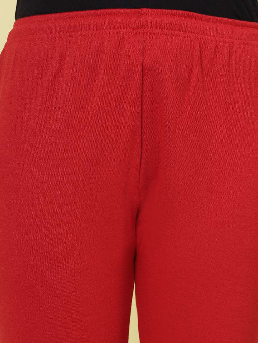 women red woolen legging - 20535199 -  Standard Image - 5