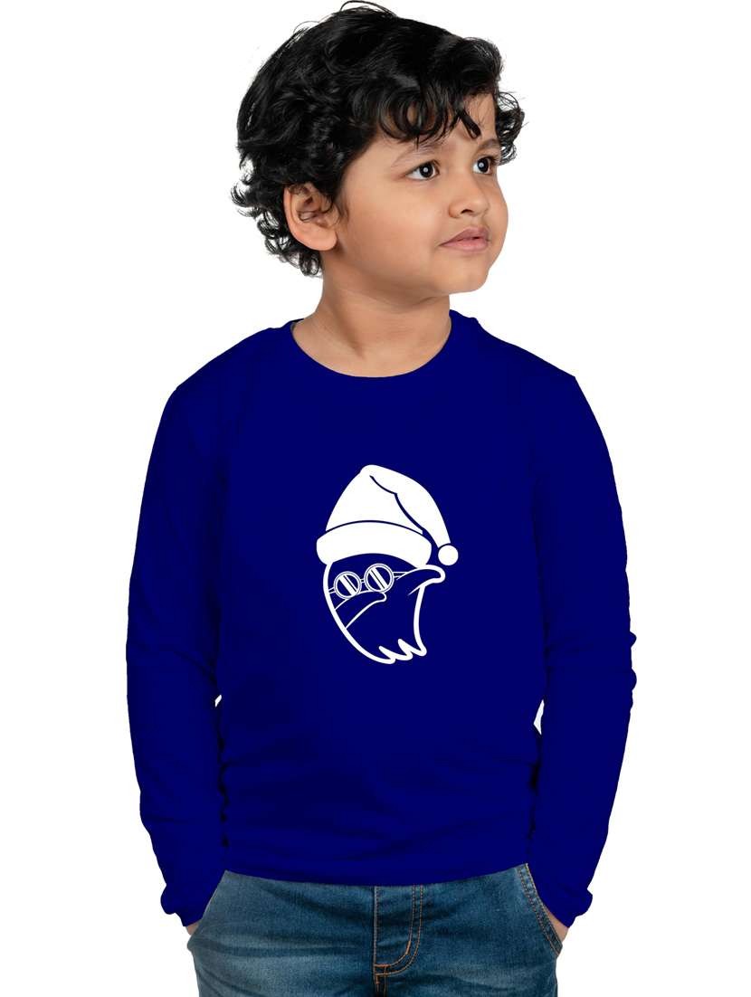 boys round neck graphic printed t-shirt