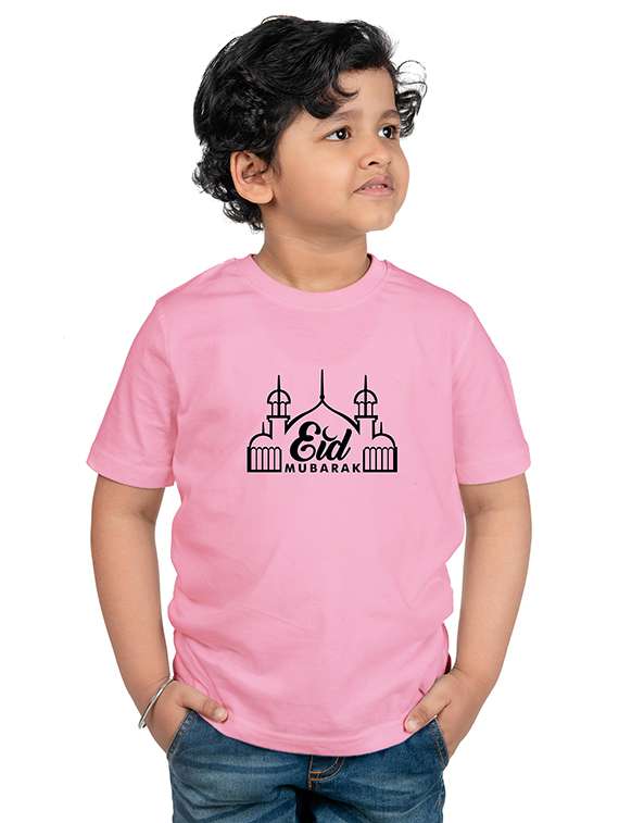 boys round neck graphic printed t-shirt