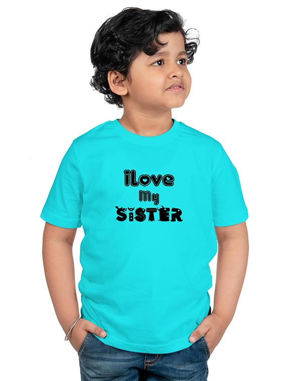 boys round neck typographic printed t-shirt - 20535719 -  Zoom Image - 0