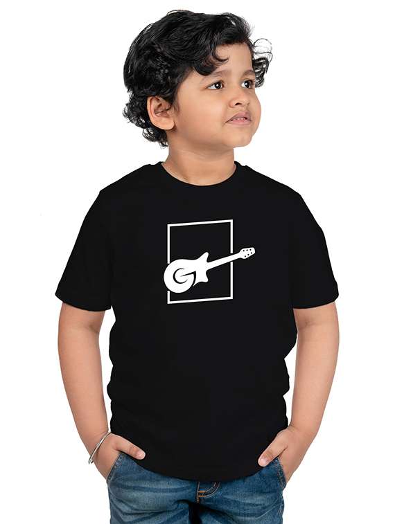 black pure cotton t-shirt