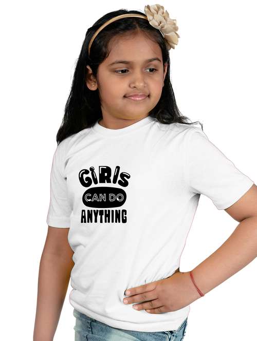white otton blend tee - 20535775 - Standard Image - 0