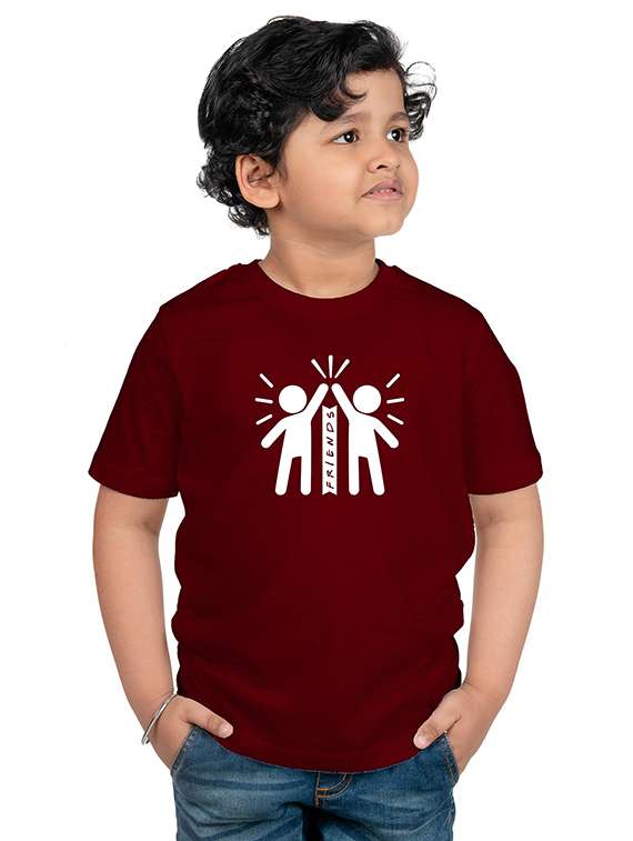 men graphic print crew neck t-shirt