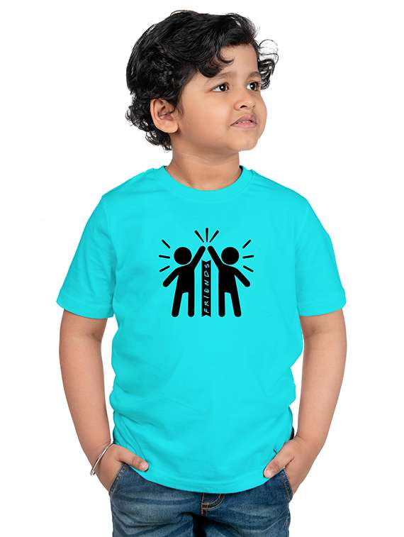 men graphic print crew neck t-shirt