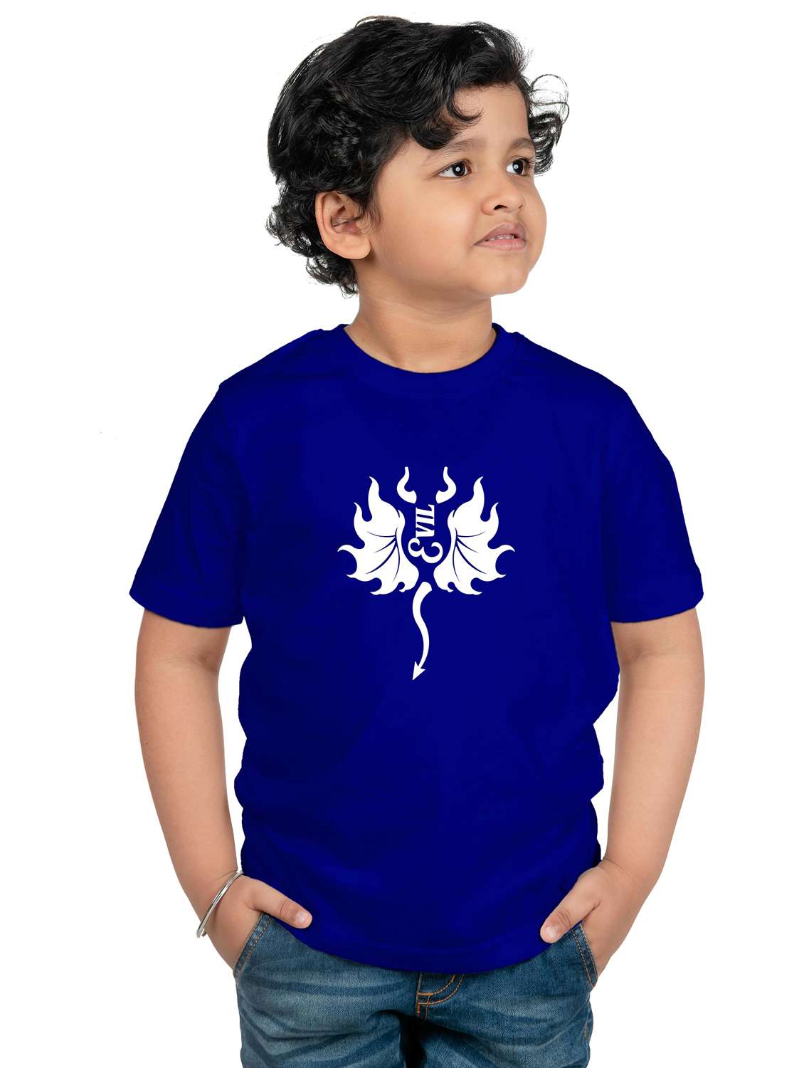 men graphic print crew neck t-shirt