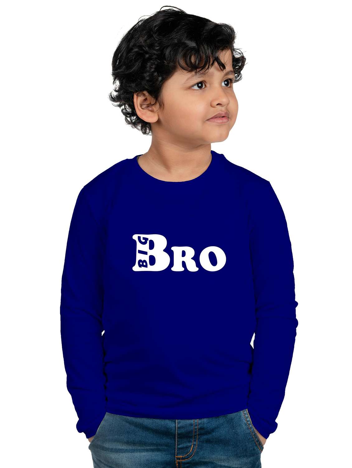 boys round neck chest printed t-shirt - 20536053 - Zoom Image - 0