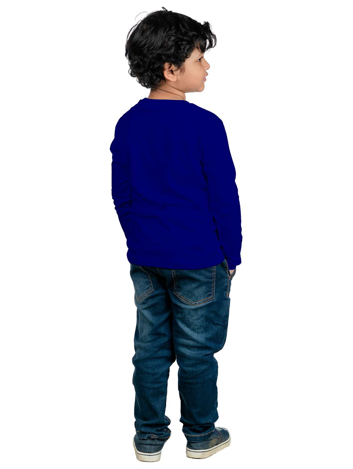 boys round neck chest printed t-shirt - 20536053 - Standard Image - 3