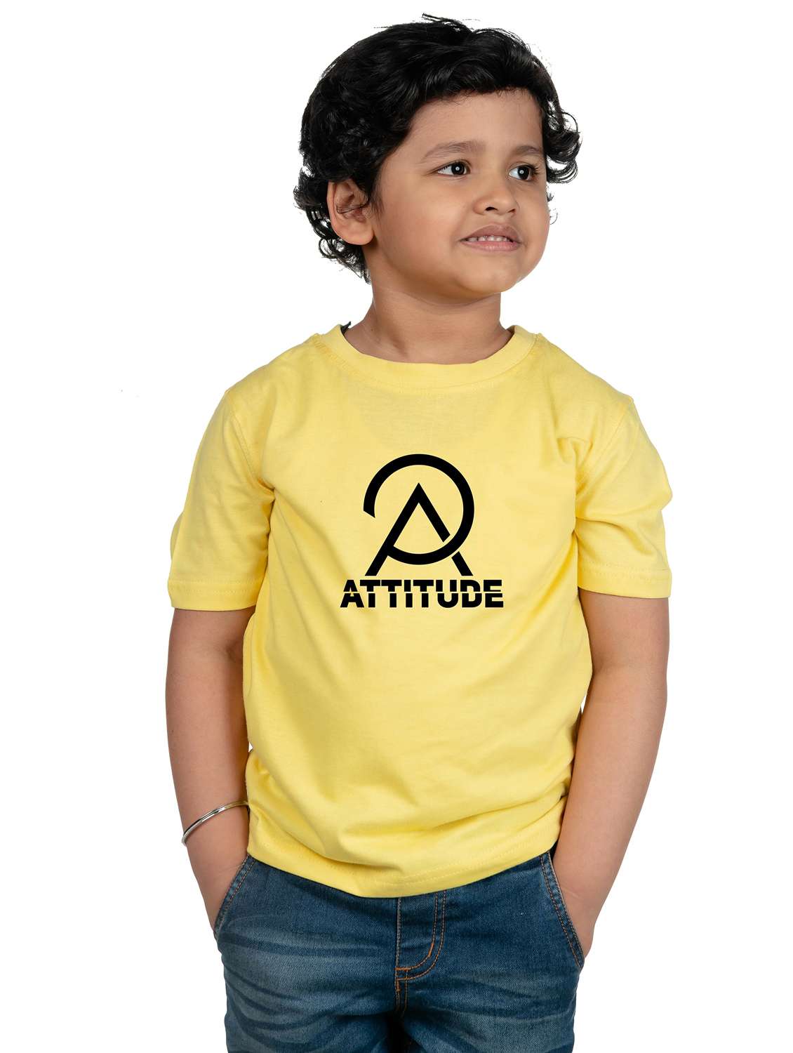 kids unisex yellow graphic tee - 20536076 - Zoom Image - 0