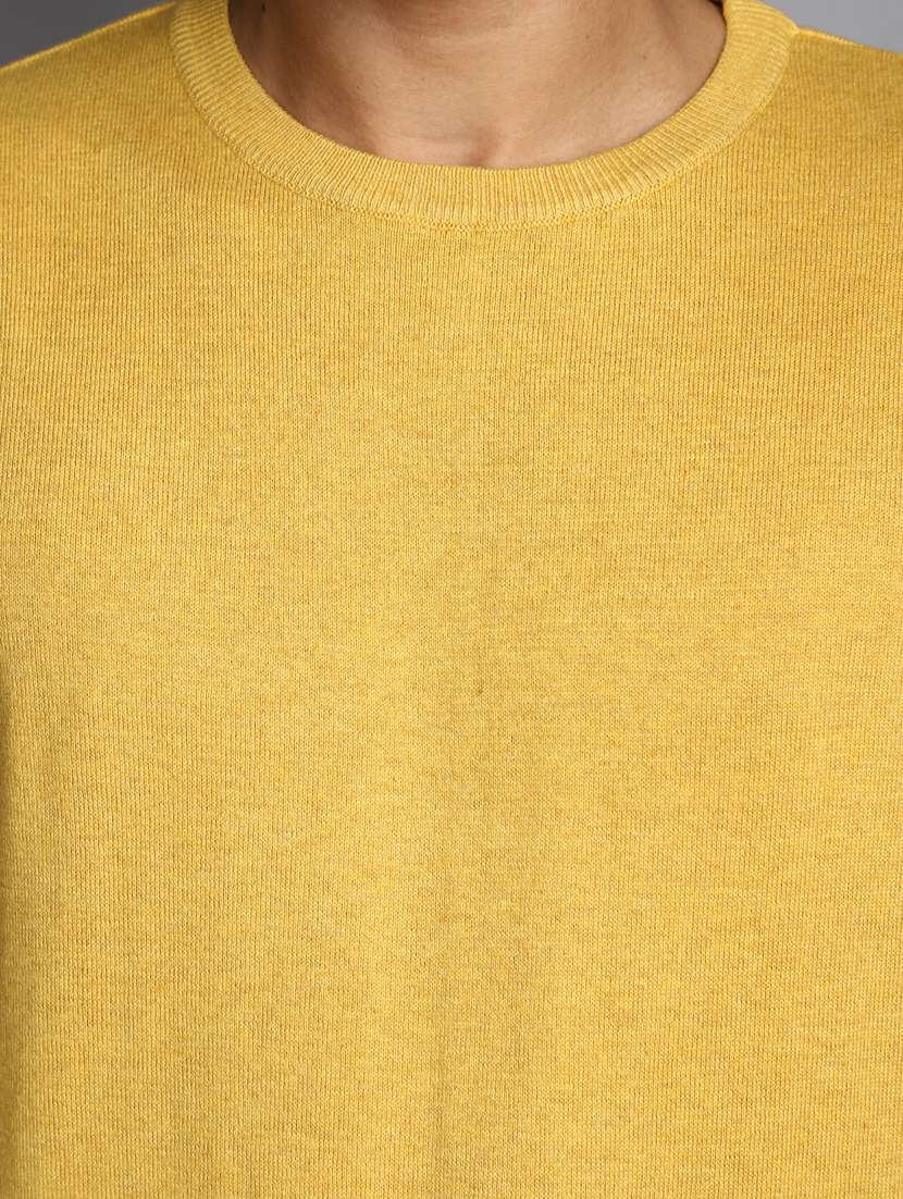 men solid crew neck pullover - 20536533 -  Standard Image - 5