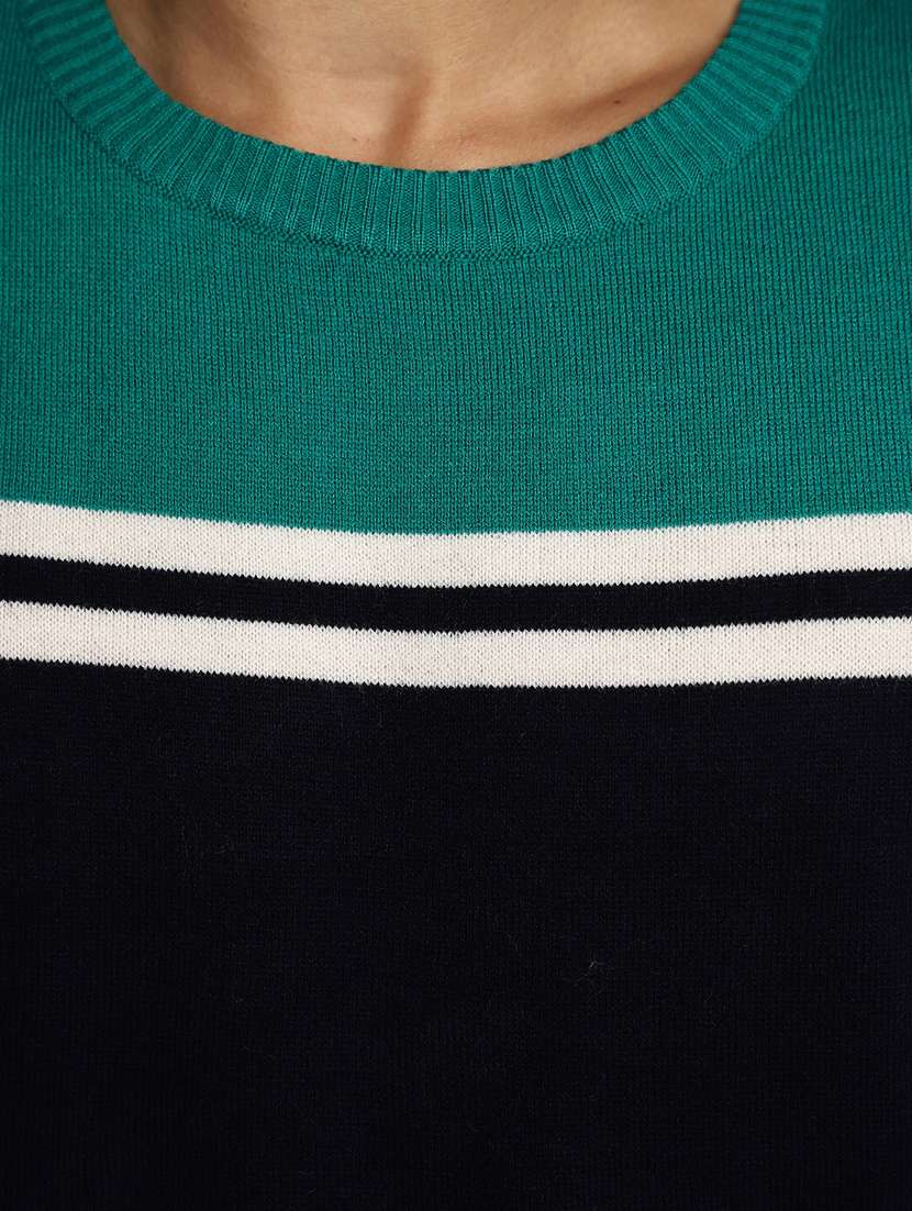 men color blocked pullover - 20536536 -  Standard Image - 5