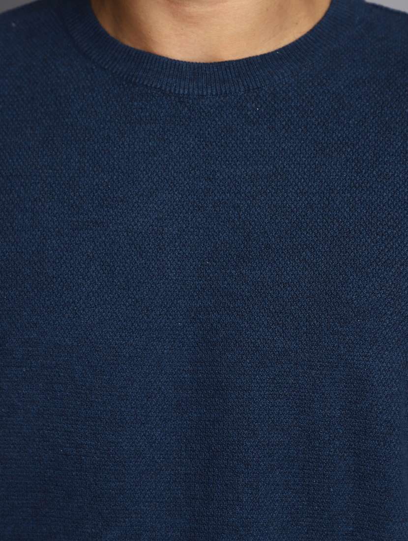 men solid crew neck pullover - 20536547 -  Standard Image - 5