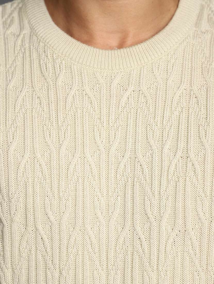 men self designed crew neck pullover - 20536550 -  Standard Image - 5