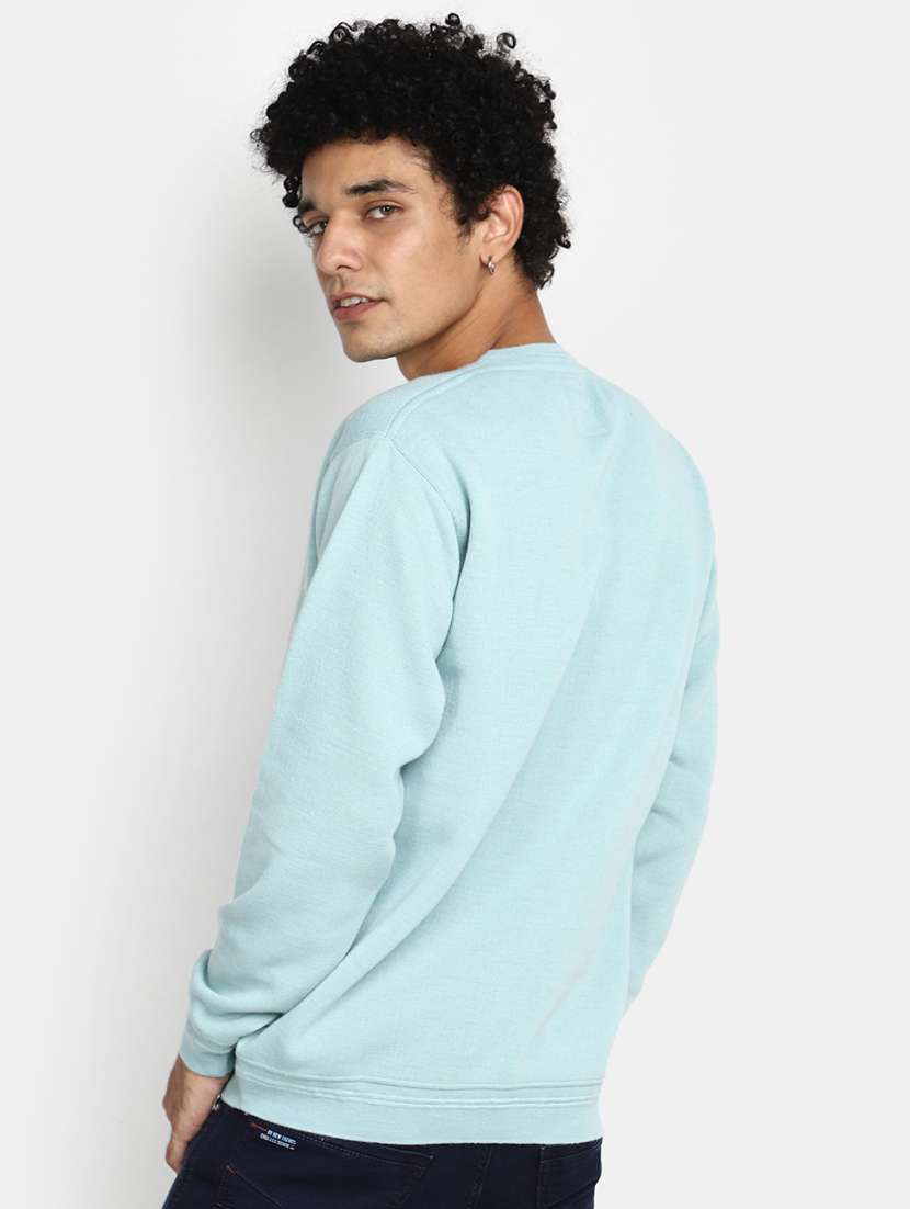 men solid v neck pullover - 20536564 -  Standard Image - 3
