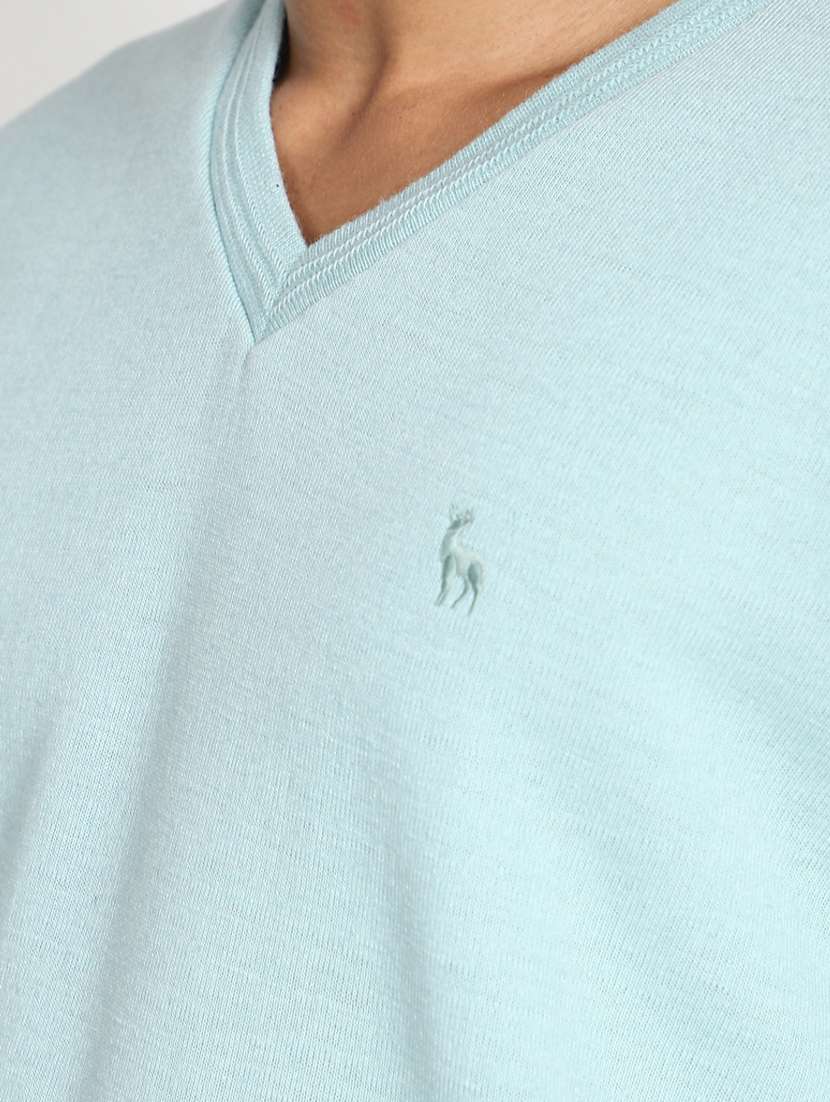 men solid v neck pullover - 20536564 -  Standard Image - 5
