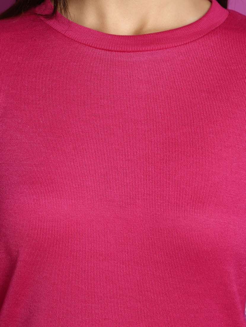 women long sleeved solid pullover - 20536735 -  Standard Image - 5