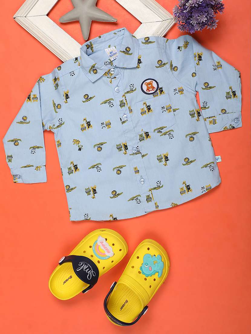 boys cotton long sleeve shirt