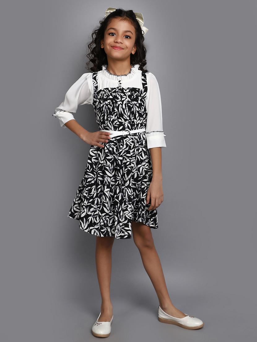 kids black acrylic frock - 20537678 - Zoom Image - 0