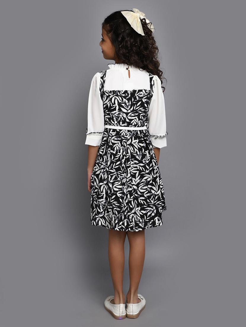 kids black acrylic frock - 20537678 - Standard Image - 3