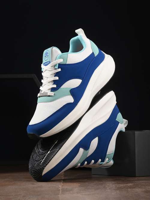 women color blocked lace-up sports shoe - 20538690 -  Standard Image - 0