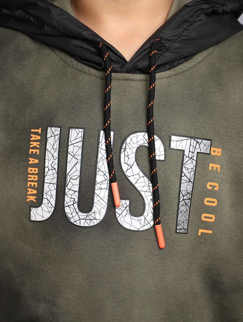 boys long sleeved chest printed sweatshirt - 20538840 -  Standard Image - 5