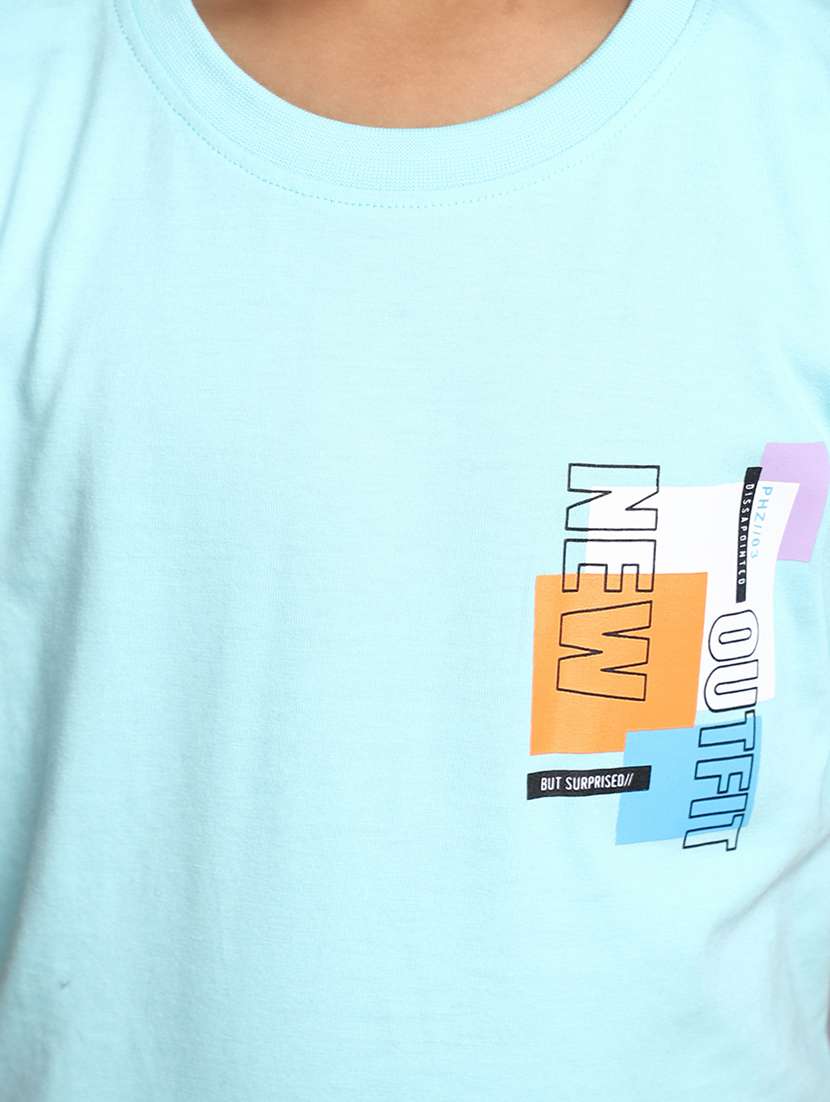 ai aqua cotton blend t-shirt - 20538939 -  Standard Image - 5